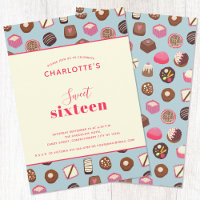 Sweet 16 Chocolate Theme Birthday Party