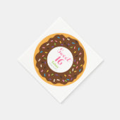 Sweet 16 Donut Serviette (Ecke)
