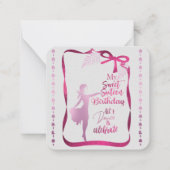 Sweet 16. Einladung (Vorderseite)