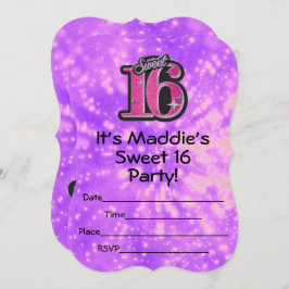 Sweet 16 Einladungen