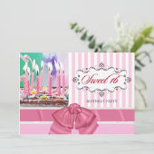 Sweet 16 - Einladungen zur Personalisierten Geburt (Stehend Vorderseite)