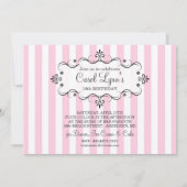 Sweet 16 - Einladungen zur Personalisierten Geburt (Rückseite)