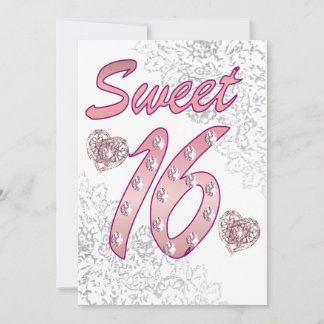 Sweet 16 Einladungskarte/Gruß Einladung