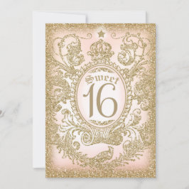 Sweet 16 einmal auf eine Zeit Prinzessin Einladung
