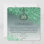 Sweet 16 Emerald Duftstudio Danke (Vorderseite)