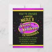 Sweet 16 Geburtstag Einladung (Vorderseite)