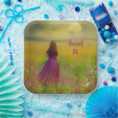 Sweet 16 Geburtstag Pappteller (Party)