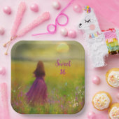 Sweet 16 Geburtstag Pappteller (Party)