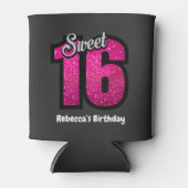 Sweet 16 Geburtstag Personalisiert Dosenkühler (Vorderseite)