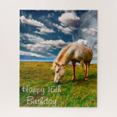 Sweet 16 Geburtstag. Puzzle (Vertikal)