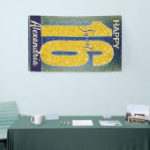 Sweet 16 Geburtstag | Stars Sky Blue Galaxy Banner (Messeveranstaltung)