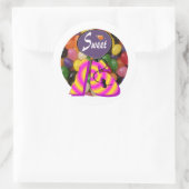 Sweet 16 Geburtstagsgear Runder Aufkleber (Tasche)