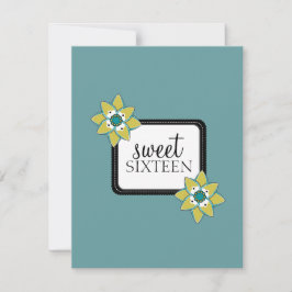 Sweet 16 Geburtstagsparty Einladungen {Boho Chic}