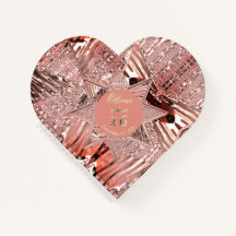 Sweet 16. Geburtstagsparty Gästebuch Rose Gold