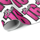 Sweet 16 Geburtstagsparty Geschenk Geschenkpapier (Rolleneckpunkt)