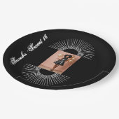 Sweet 16 Geburtstagsparty Pappteller (Schrägansicht)