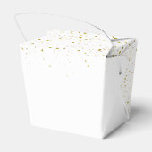 Sweet 16 Gold Confetti Personalisiert Mini Aussche Geschenkschachtel (Rückseite)