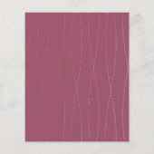 Sweet 16 Gold, elegant, einfach Party einladen (Rückseite)