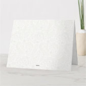 Sweet 16 Happy Birthday Wildblumen Text Karte (Rückseite)