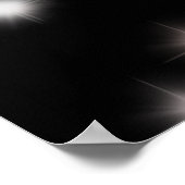 Sweet 16 Hot Pink Neon Themed Begrüßungszeichen Poster (Ecke)