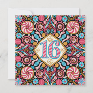 Sweet 16 karte