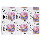Sweet 16 Large Gift Bag Große Geschenktüte (Rückseite)