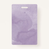 Sweet 16 Lila Blumenkleid 16 VIP Geburtstag Ausweis (Rückseite)