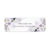 Sweet 16 Lila Wasserfarben (Vorne)