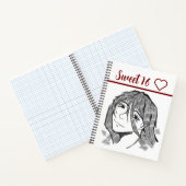 Sweet 16 lineart notizblock (Innenseite)