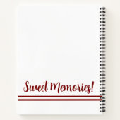 Sweet 16 lineart notizblock (Rückseite)