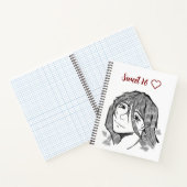 Sweet 16 lineart notizblock (Innenseite)