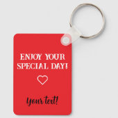 Sweet 16 lineart  schlüsselanhänger (Rückseite)