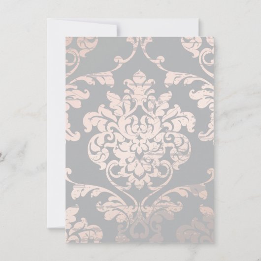 Sweet 16 Luxury Rose Gold Balloons Dankeskarte (Rückseite)