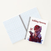 Sweet 16 memories wolf notizblock (Innenseite)