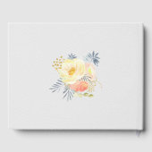 Sweet 16 Number 16 Blush Pink Floral 16. Geburtsta Gästebuch (Rückseite)