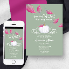 Sweet 16 Oktober Geburtstag Einladungen