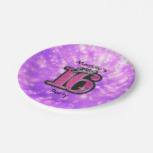 Sweet 16 Paper-Teller Pappteller (Schrägansicht)