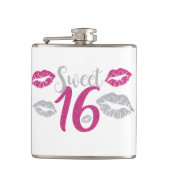 Sweet 16 Party Flachmann (Vorderseite)