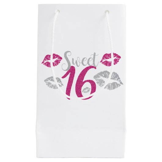 Sweet 16 Party Kleine Geschenktüte (Vorderseite)