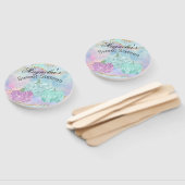 Sweet 16 Party Pumpkin Pastel Glitzer Glam Fächer (Non-assembled)