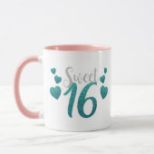Sweet 16 Party Tasse (Links)
