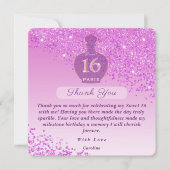 Sweet 16 Pink Blush Duftstudio Danke (Vorderseite)