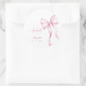Sweet 16 Pink Bow Stickers (Tasche)