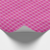 Sweet 16, Pink Diamonds Number Geschenkpapier (Ecke)