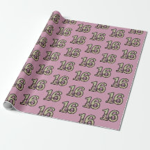 Sweet 16 Pink & Silver Geburtstagsparty Geschenk