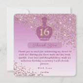 Sweet 16 Rosé Duftstudio Danke (Vorderseite)