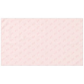 Sweet 16 Rose Gold Rosa hallo sechzehn Tischdecke (Vorderseite (Horizontal))