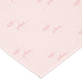 Sweet 16 rot Rosa hallo sechzehn Kurzer Tischläufer (Ecke)