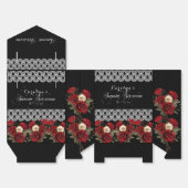 Sweet 16 Rote Rosen White Lace Sparkle Geschenkschachtel (Ungefaltet)