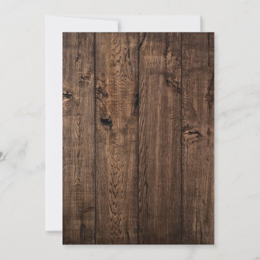 Sweet 16 Rustic Boho Blues String Lights Einladung (Rückseite)